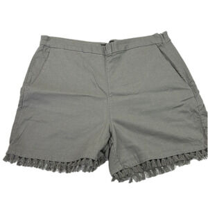 Banana Republic Factory Fringe Linen Shorts